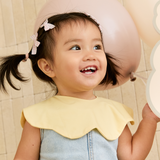 Cuddle Petal Bib in Morning Butter