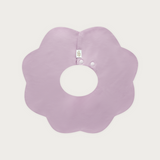 Cuddle Petal Bib in Lavender Milk