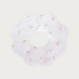 Cuddle Petal Bib in Mon Chérie Cherries