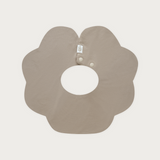 Cuddle Sailor Bib in Warm Pebble