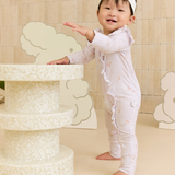 Cuddle Ruffle Sleep Suit in Mon Chérie Cherries