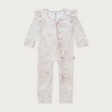 Cuddle Ruffle Sleep Suit in Mon Chérie Cherries