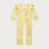 Cuddle Ruffle Sleep Suit in Morning Butter