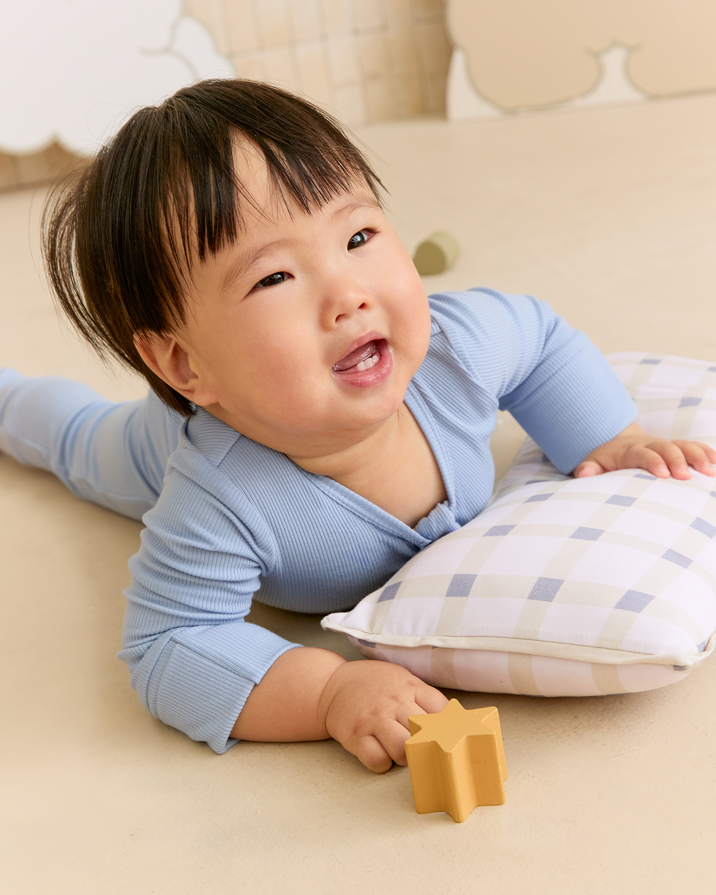 Cuddle Sleep Suit in Snuggle Sky