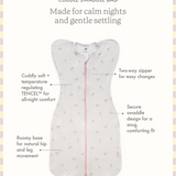 Cuddle Swaddle Bag in Mint Cloud