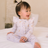 Cuddle Ruffle Sleep Suit in Honey & Berries