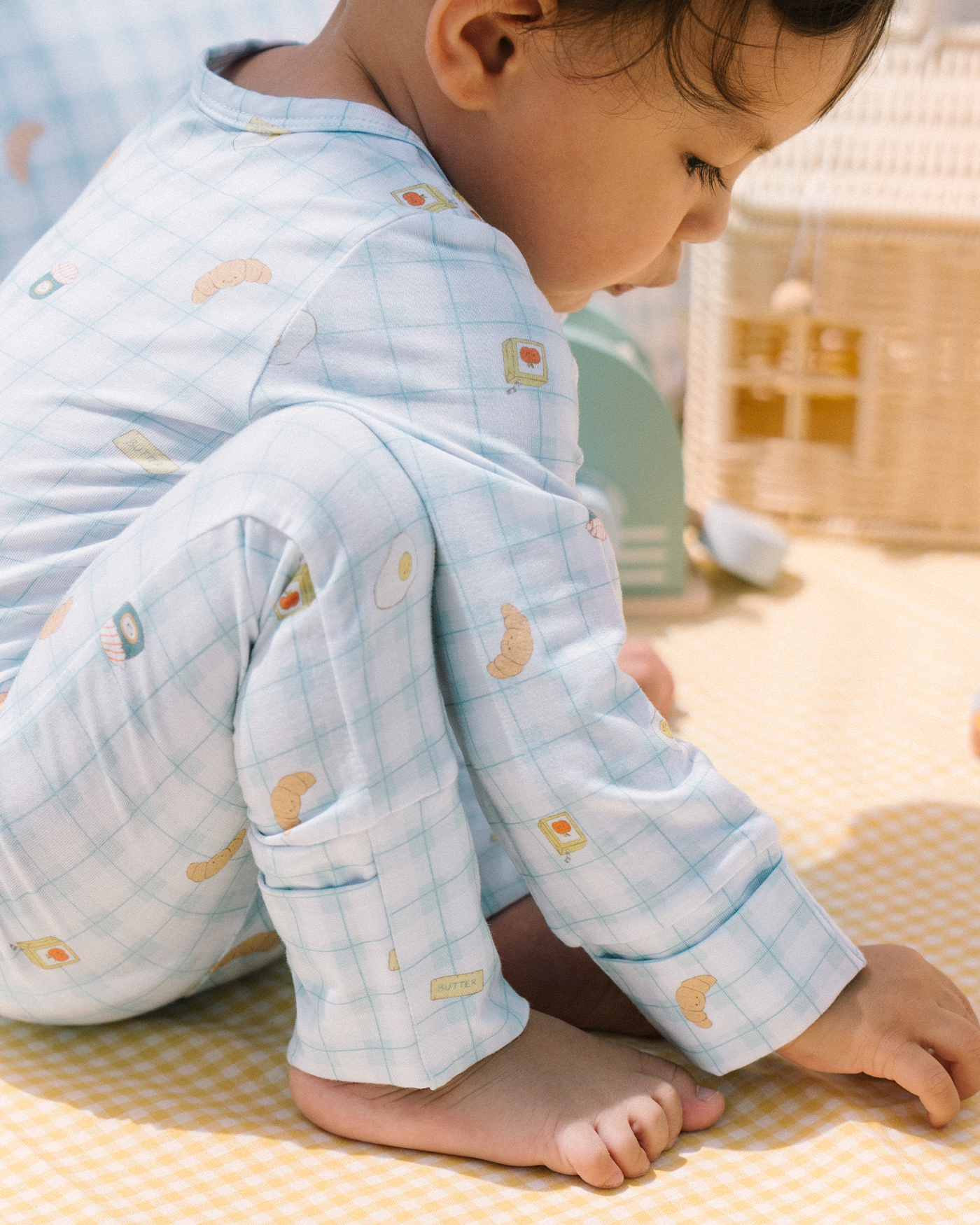 Cuddle Sleep Suit in Breakfast Club